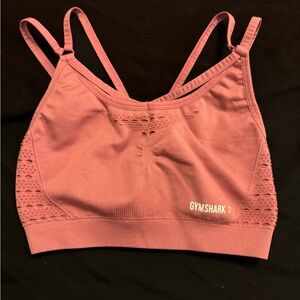 Gymshark Seamless Sports Bra. Medium. Dusky Pink.